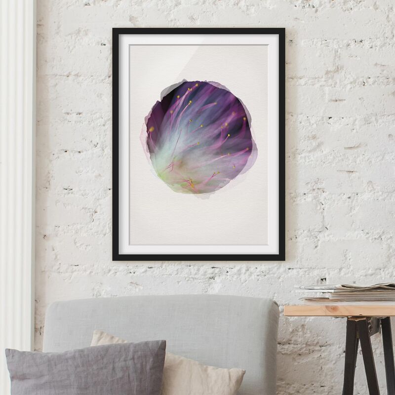 

Póster enmarcado - Acquerelli - Polline Dimensión LxA: 70cm x 50cm, Marco: Negro