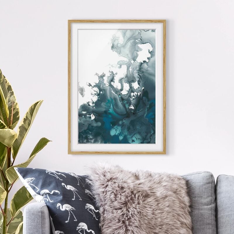 

Póster enmarcado - Aegean Tempesta I Dimensión LxA: 70cm x 50cm, Marco: Roble