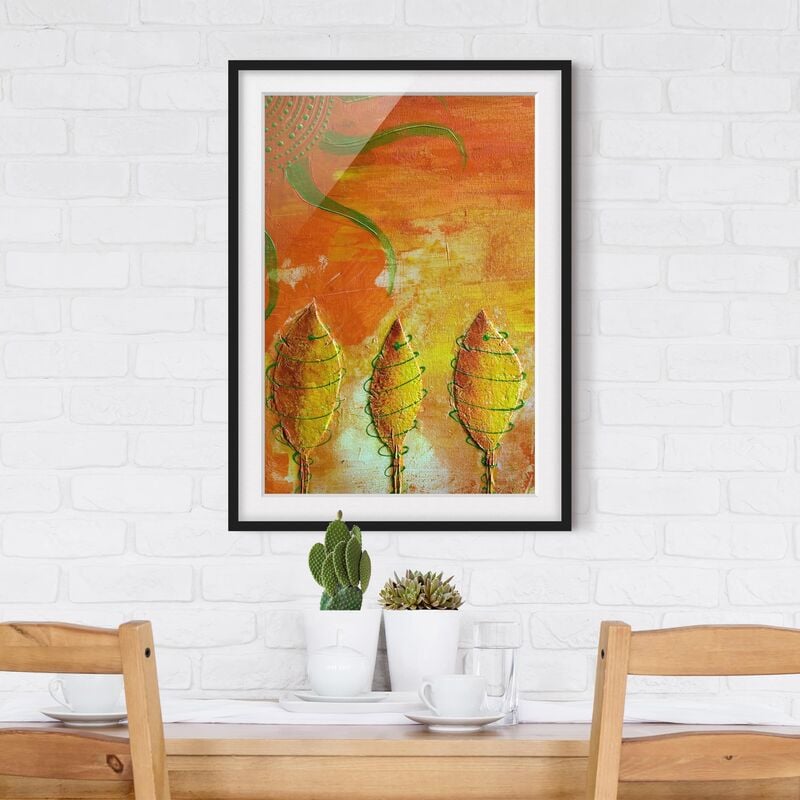 

Póster enmarcado - African Happiness Dimensión LxA: 55cm x 40cm, Marco: Negro