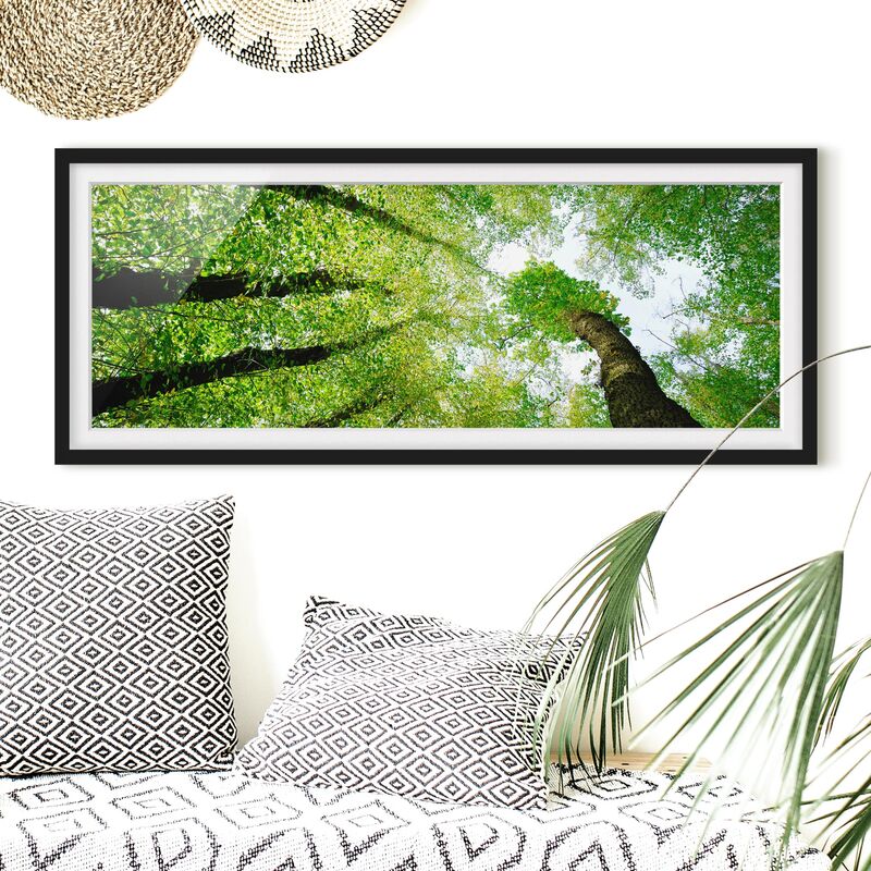 

Póster enmarcado - Alberi Di Vita Dimensión LxA: 30cm x 75cm, Marco: Negro