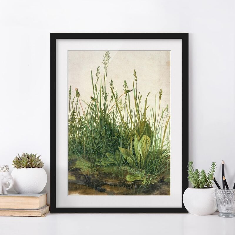 

Póster enmarcado - Albrecht Durer - The Great Lawn Dimensión LxA: 40cm x 30cm, Marco: Negro