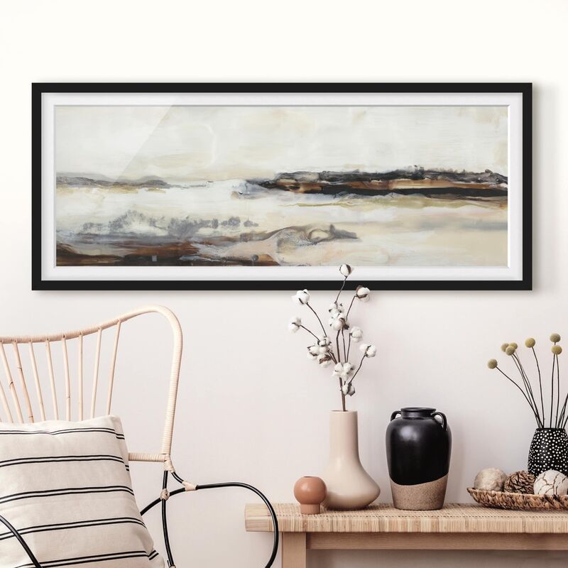 

Póster enmarcado - Allegro Horizon Ii Dimensión LxA: 20cm x 50cm, Marco: Negro