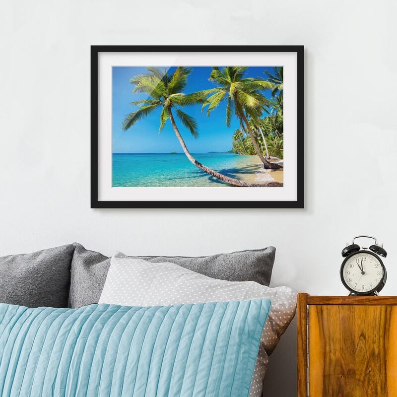 

Póster enmarcado - Beach Of Thailand Dimensión LxA: 70cm x 100cm, Marco: Negro