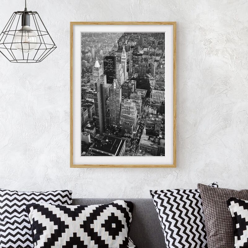 

Póster enmarcado - Big Apple Ii Dimensión LxA: 40cm x 30cm, Marco: Roble