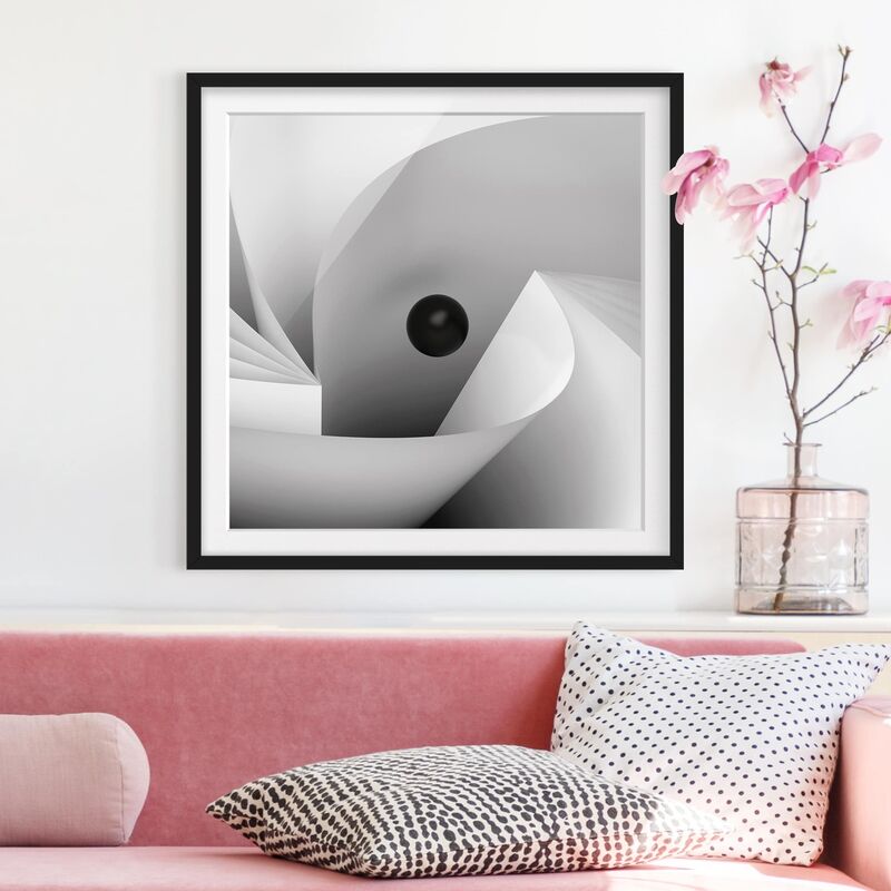 

Póster enmarcado - Big Eye Dimensión LxA: 20cm x 20cm, Marco: Negro