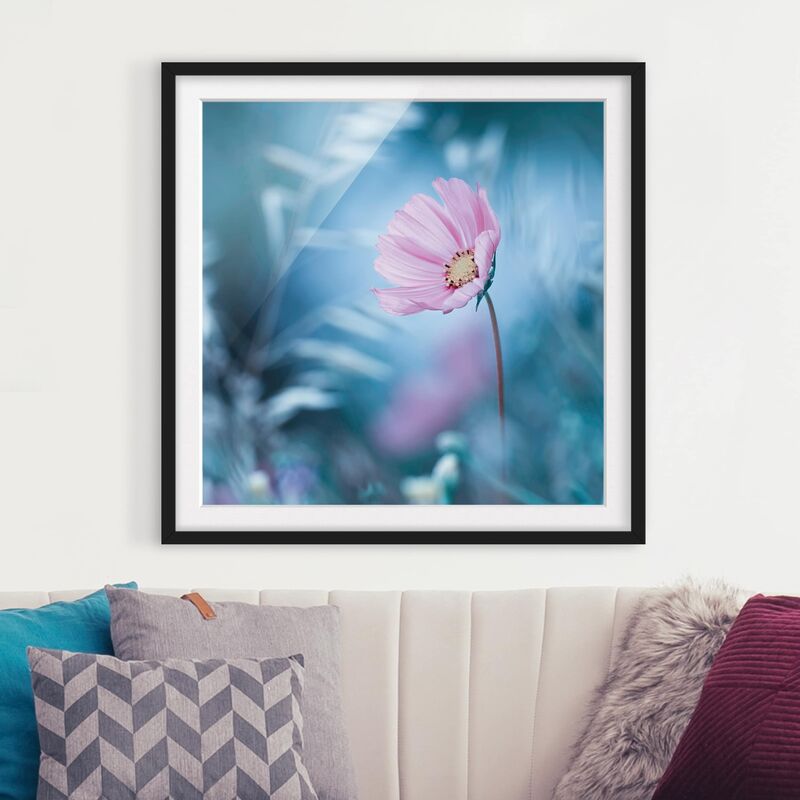 

Póster enmarcado - Bloom In Pastel Dimensión LxA: 30cm x 30cm, Marco: Negro