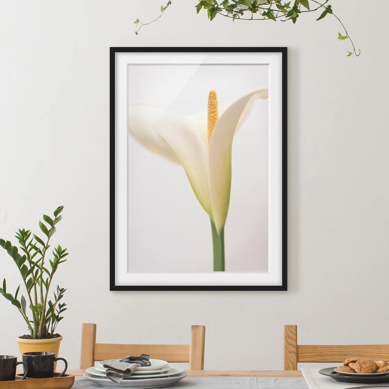 

Póster enmarcado - Calla Trio Part 2 Dimensión LxA: 40cm x 30cm, Marco: Negro
