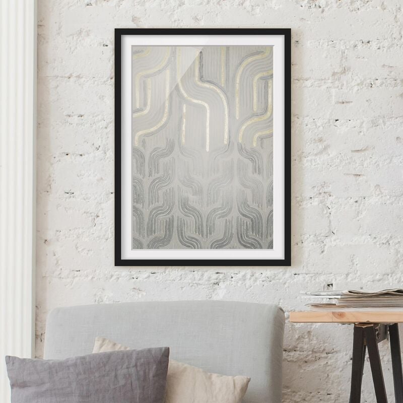 

Póster enmarcado - Ciniglia Ii Dimensión LxA: 70cm x 50cm, Marco: Negro