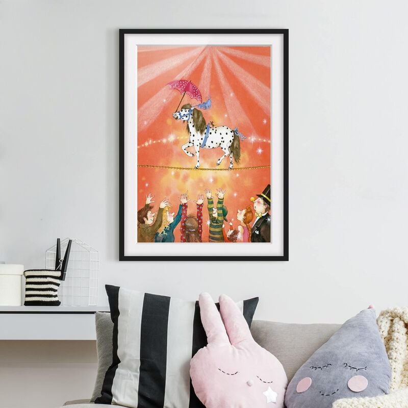 

Póster enmarcado - Circus Pony Micki Dimensión LxA: 100cm x 70cm, Marco: Negro