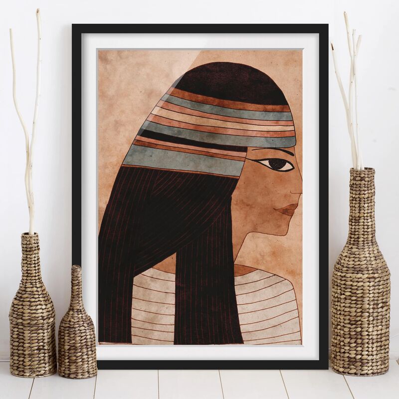 

Póster enmarcado - Cleopatra Dimensión LxA: 100cm x 70cm, Marco: Negro