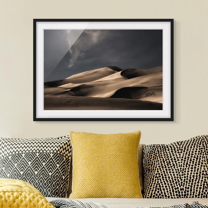 

Póster enmarcado - Colorado Dunes Dimensión LxA: 18cm x 24cm, Marco: Negro