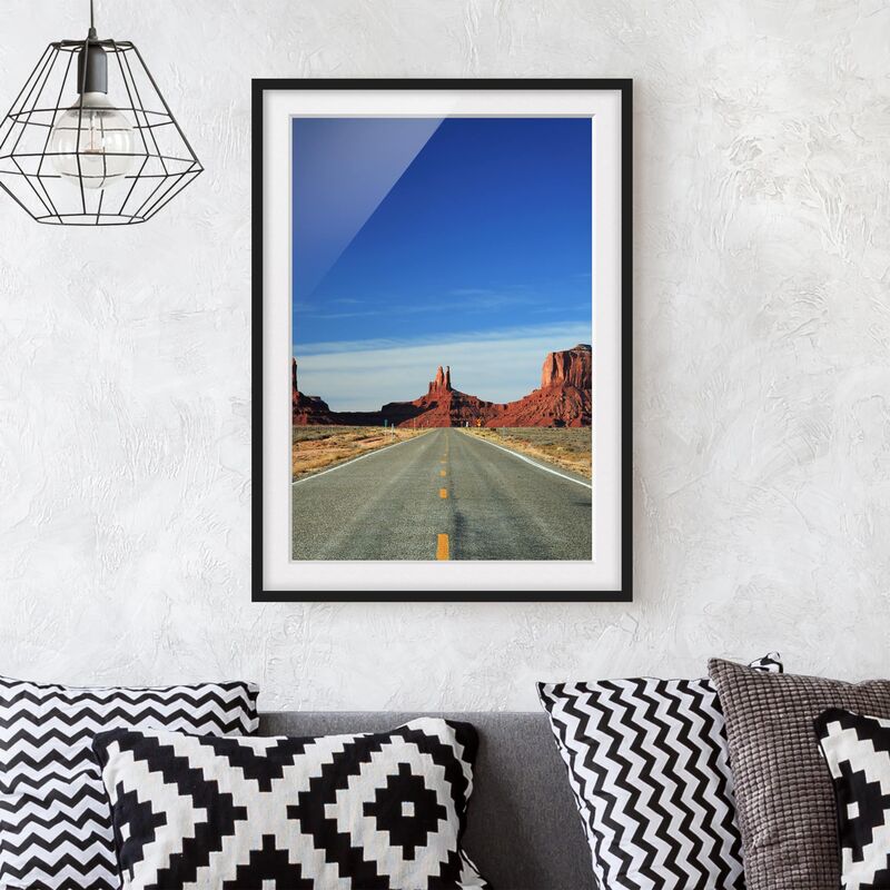 

Póster enmarcado - Colorado Plateau Dimensión LxA: 24cm x 18cm, Marco: Negro