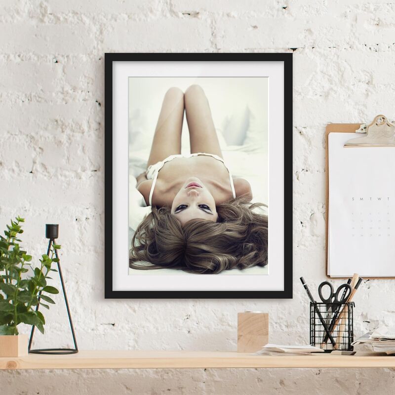 

Póster enmarcado - Come To Bed, Babe Dimensión LxA: 40cm x 30cm, Marco: Negro