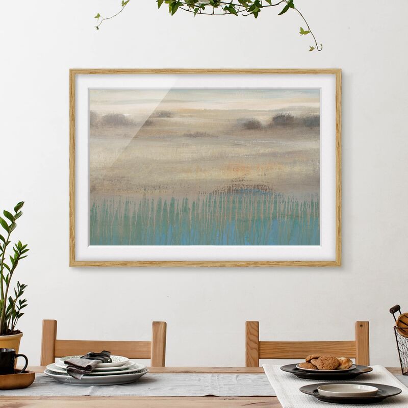 

Póster enmarcado - Destination Dimensión LxA: 30cm x 40cm, Marco: Roble