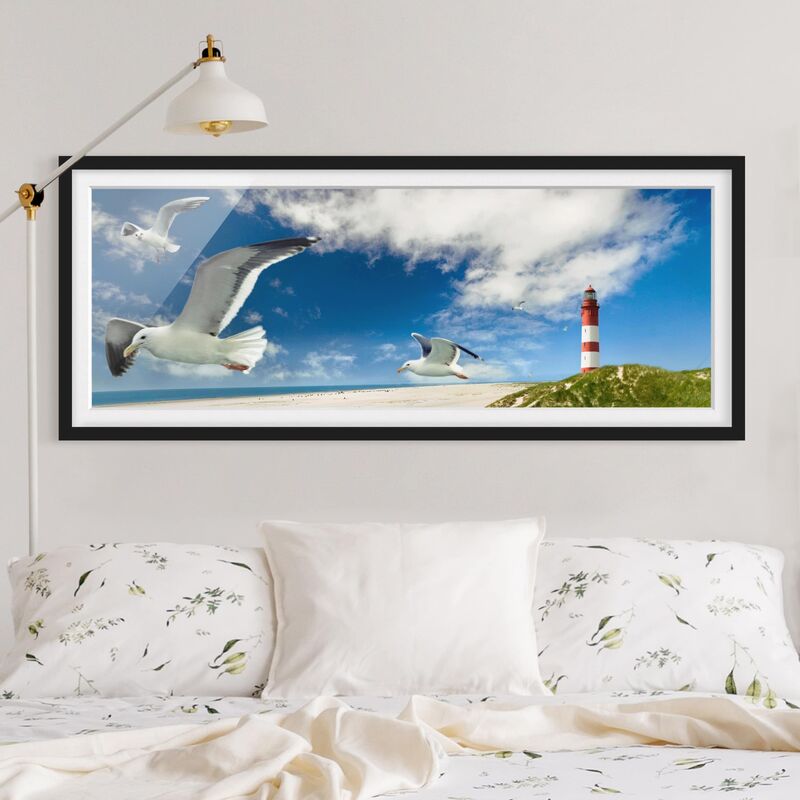 

Póster enmarcado - Dune Breeze Dimensión LxA: 20cm x 50cm, Marco: Negro