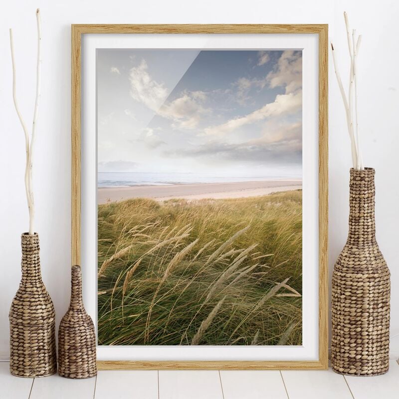 

Póster enmarcado - Dunes Dream Dimensión LxA: 55cm x 40cm, Marco: Roble