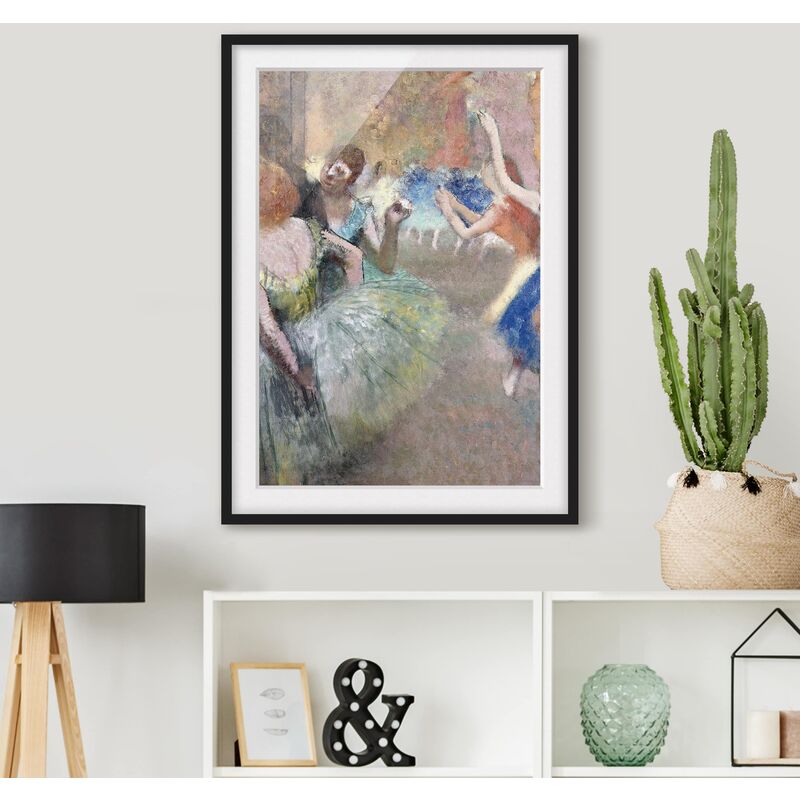 

Póster enmarcado - Edgar Degas - Ballet Scene Dimensión LxA: 55cm x 40cm, Marco: Negro