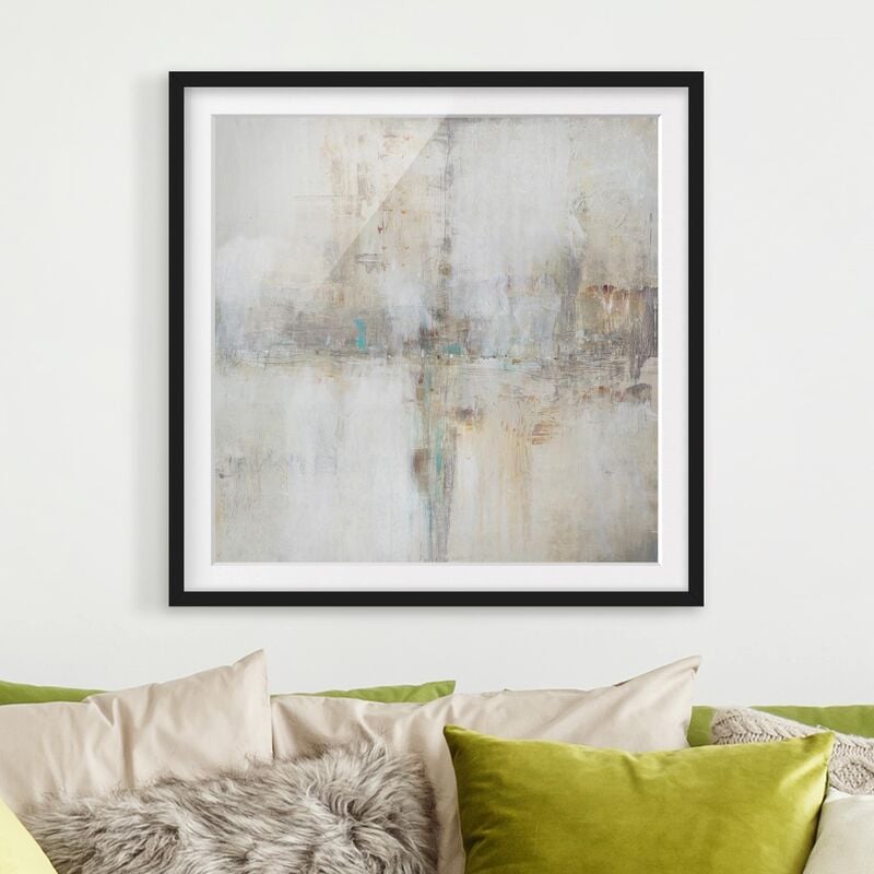 

Póster enmarcado - Essence I Dimensión LxA: 70cm x 70cm, Marco: Negro