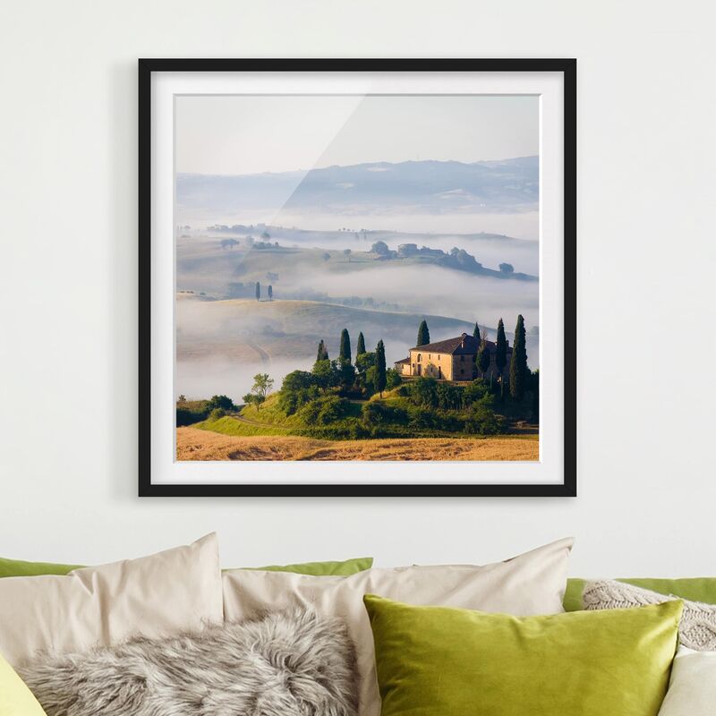 

Póster enmarcado - Estate In Tuscany Dimensión LxA: 50cm x 50cm, Marco: Negro