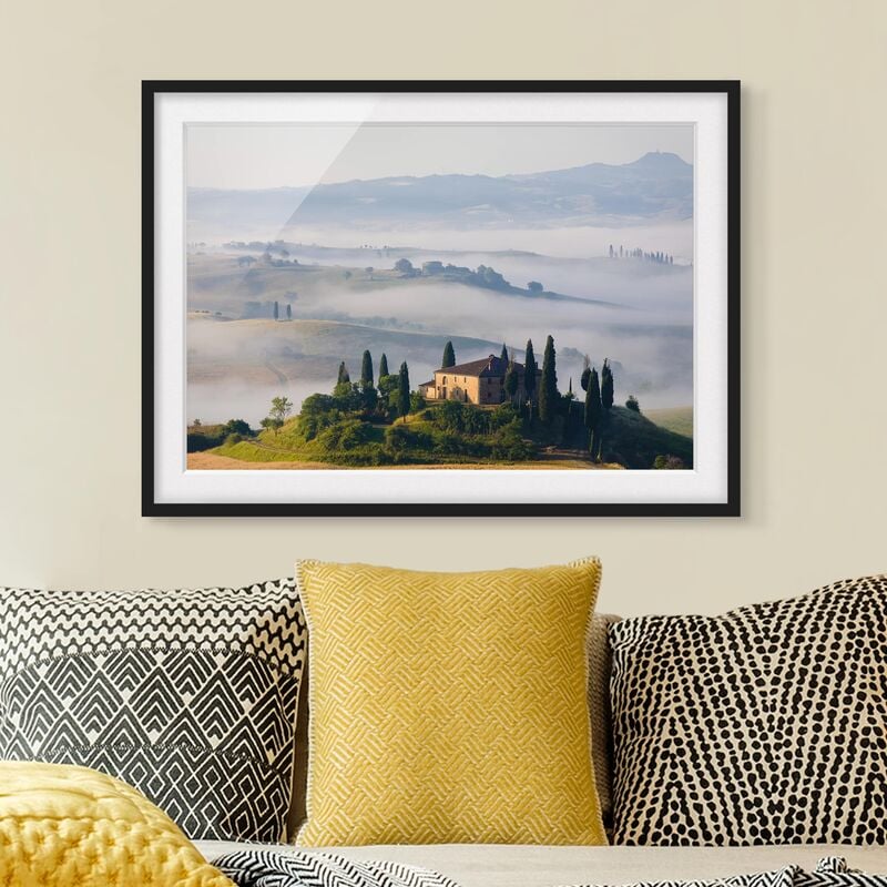

Póster enmarcado - Estate In Tuscany Dimensión LxA: 18cm x 24cm, Marco: Negro
