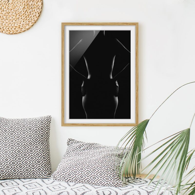 

Póster enmarcado - Eszter Dimensión LxA: 100cm x 70cm, Marco: Roble