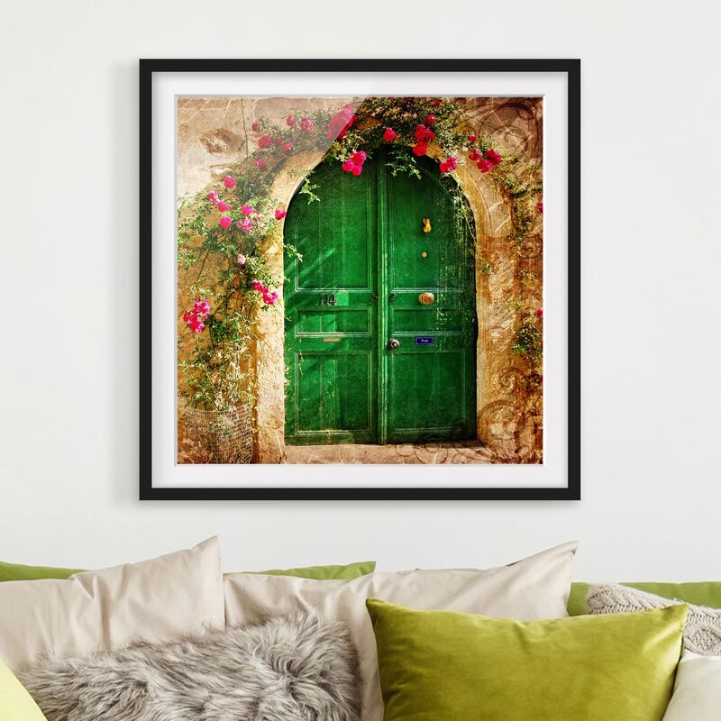 

Póster enmarcado - Fairytale Dimensión LxA: 70cm x 70cm, Marco: Negro