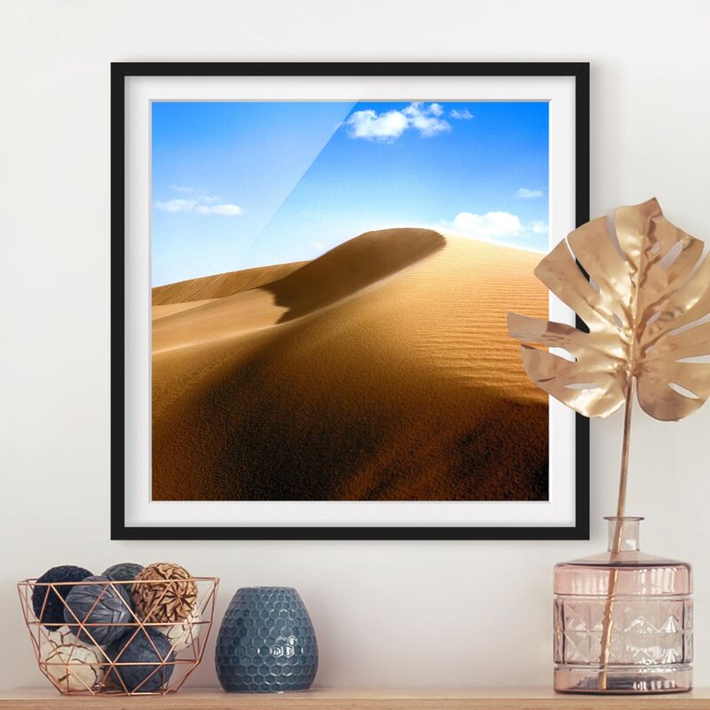 

Póster enmarcado - Fantastic Dune Dimensión LxA: 70cm x 70cm, Marco: Negro