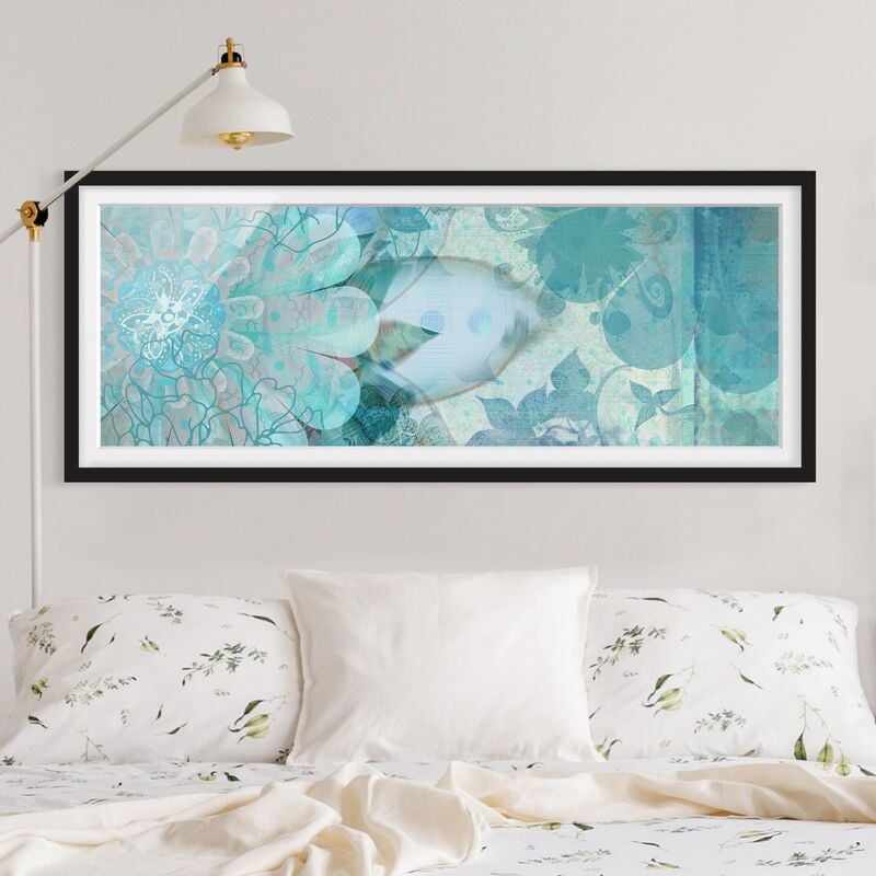 

Póster enmarcado - Fiori D'Inverno Dimensión LxA: 50cm x 130cm, Marco: Negro