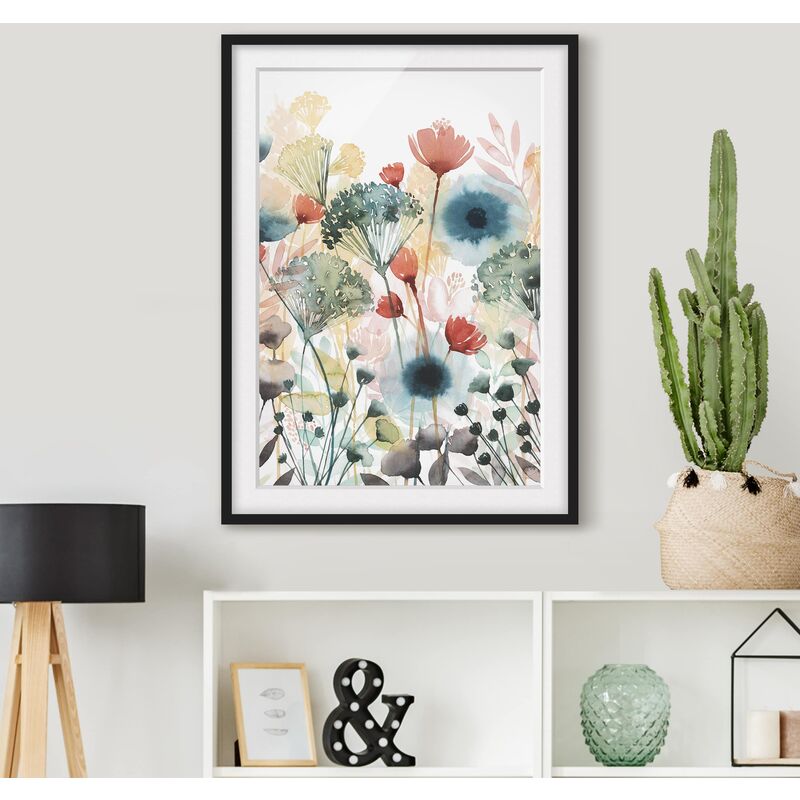 

Póster enmarcado - Fiori Selvatici In Estate Ho Dimensión LxA: 40cm x 30cm, Marco: Negro