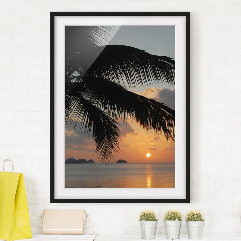 

Póster enmarcado - Five Islands Dimensión LxA: 40cm x 30cm, Marco: Negro