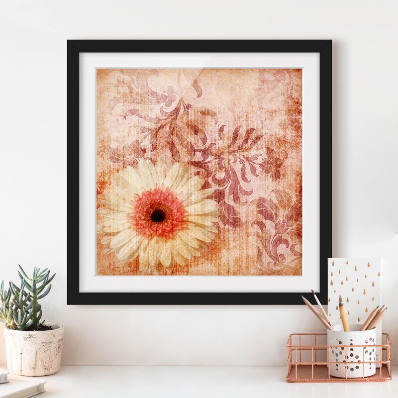 

Póster enmarcado - Forgotten Beauty I Dimensión LxA: 70cm x 70cm, Marco: Negro