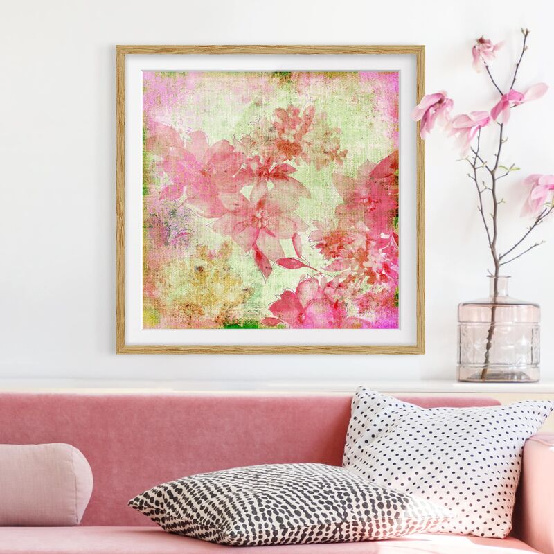 

Póster enmarcado - Forgotten Beauty III Dimensión LxA: 70cm x 70cm, Marco: Roble