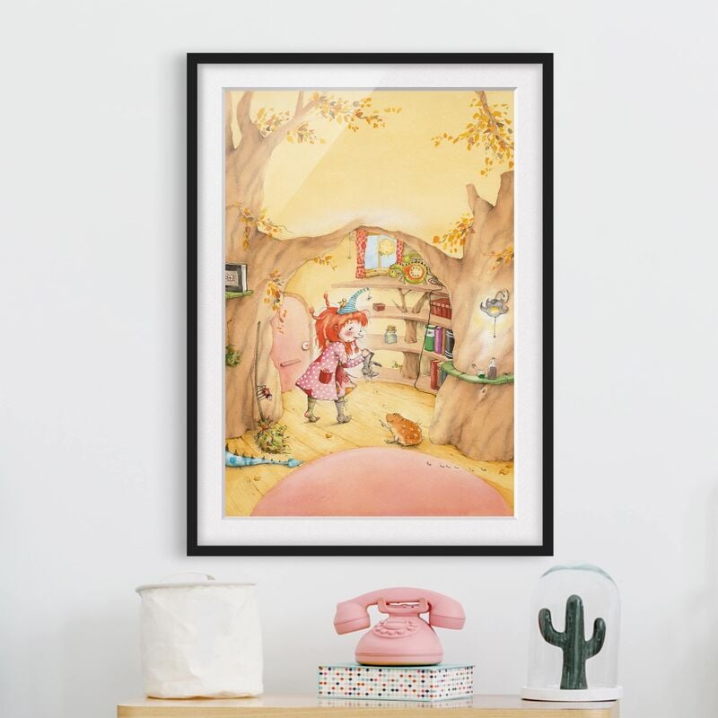 

Póster enmarcado - Frida Studied Their Stuff Dimensión LxA: 55cm x 40cm, Marco: Negro