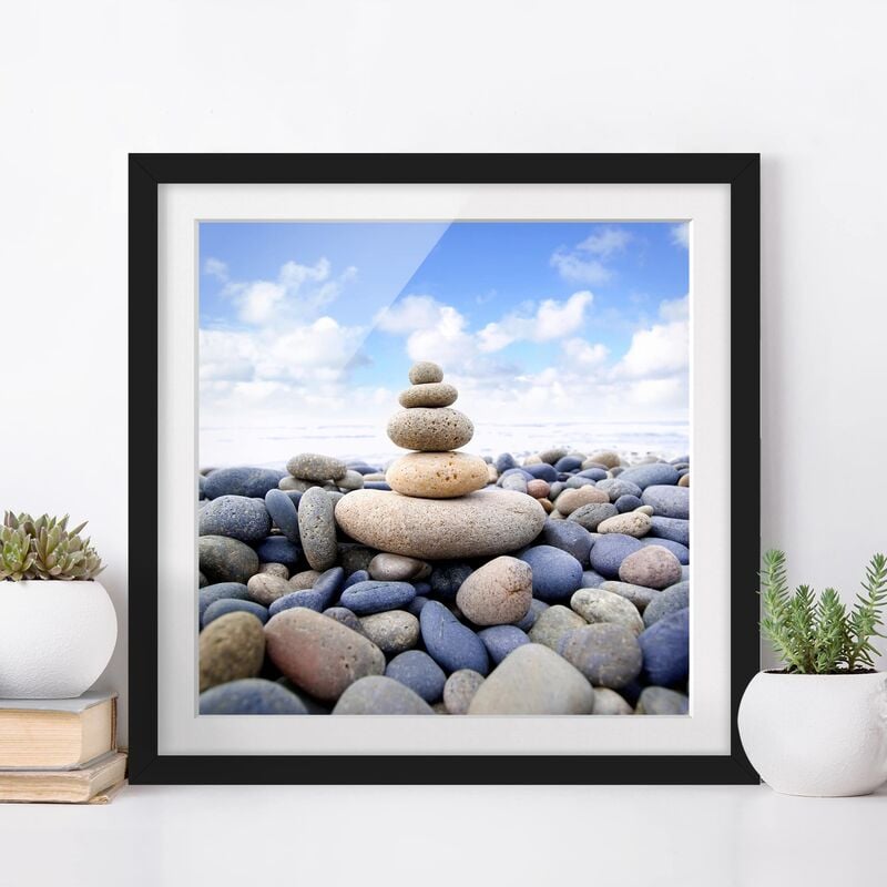

Póster enmarcado - Garden Of Eden Dimensión LxA: 30cm x 30cm, Marco: Negro