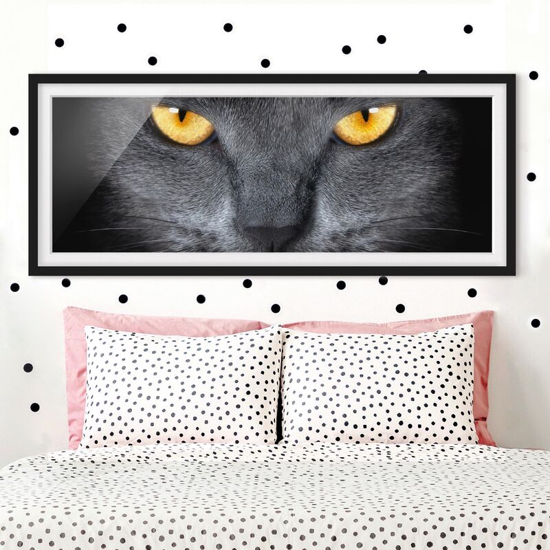 

Póster enmarcado - Gatti Garza Dimensión LxA: 20cm x 50cm, Marco: Negro