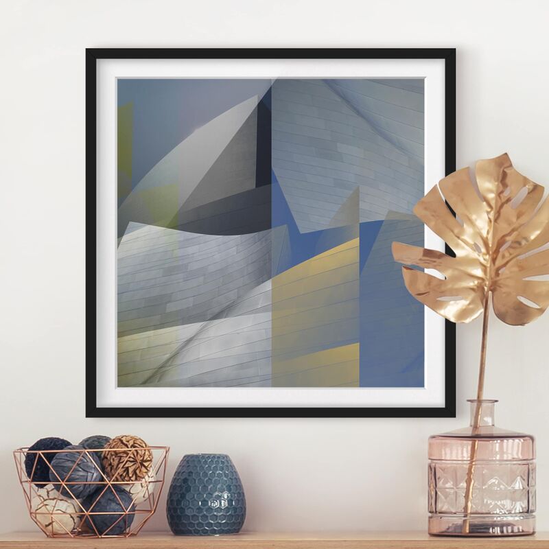 

Póster enmarcado - Geary 3 Dimensión LxA: 70cm x 70cm, Marco: Negro