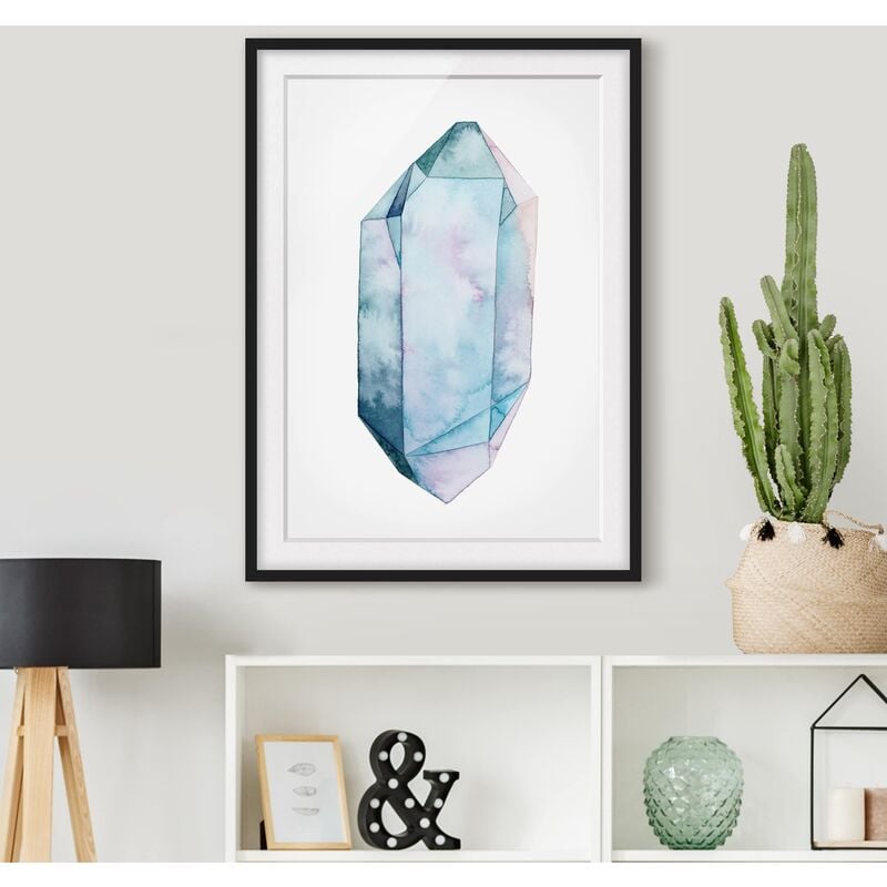 

Póster enmarcado - Gem In Twilight I Dimensión LxA: 55cm x 40cm, Marco: Negro