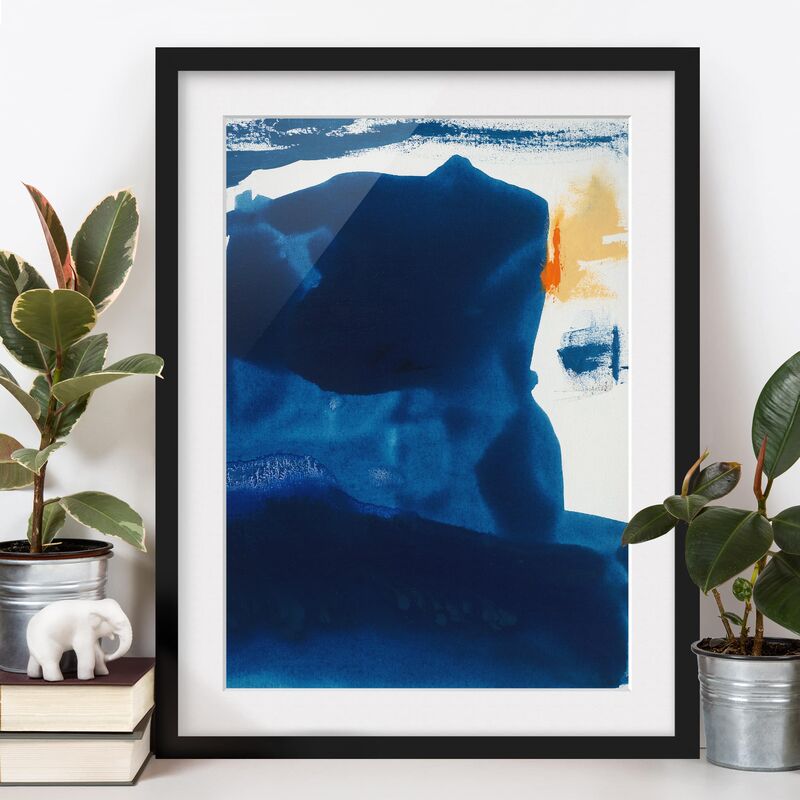 

Póster enmarcado - Giornata Al Mare Ii Dimensión LxA: 55cm x 40cm, Marco: Negro