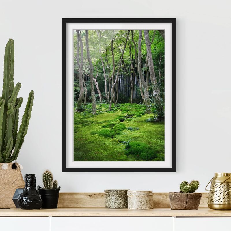 

Póster enmarcado - Growing Trees Dimensión LxA: 24cm x 18cm, Marco: Negro