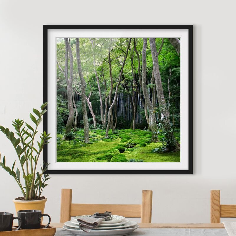 

Póster enmarcado - Growing Trees Dimensión LxA: 20cm x 20cm, Marco: Negro