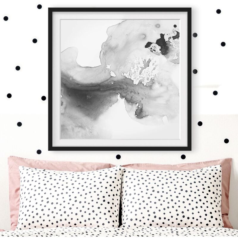 

Póster enmarcado - Haze And Water II Dimensión LxA: 70cm x 70cm, Marco: Negro