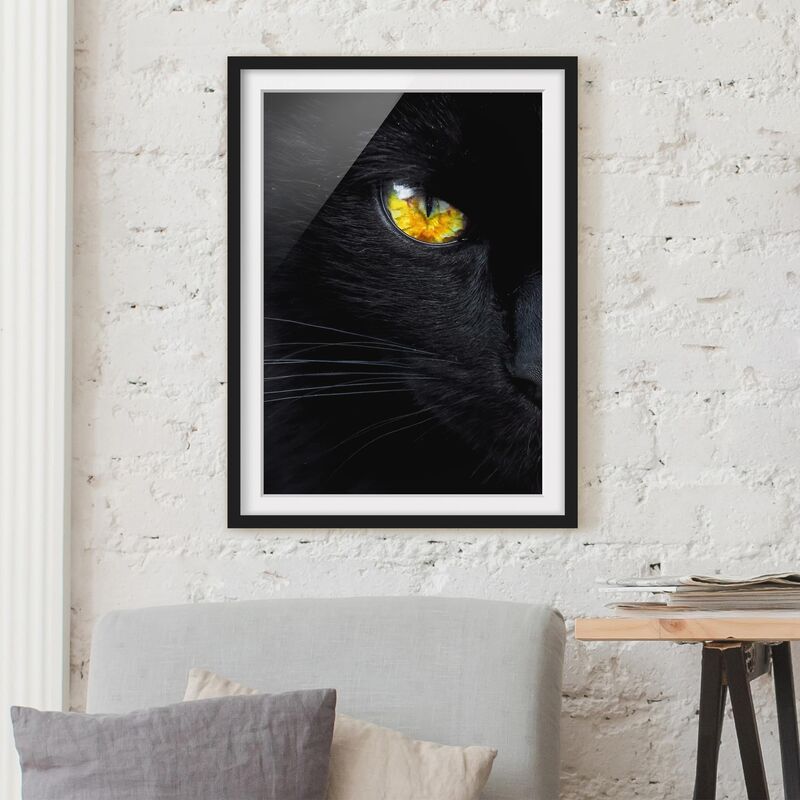 

Póster enmarcado - Hypnotic Glance Dimensión LxA: 55cm x 40cm, Marco: Negro