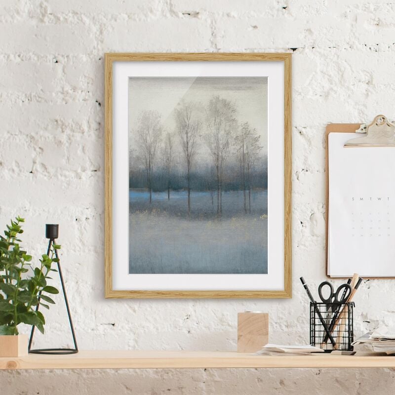

Póster enmarcado - Lo Scorso Autunno Ii Dimensión LxA: 24cm x 18cm, Marco: Roble