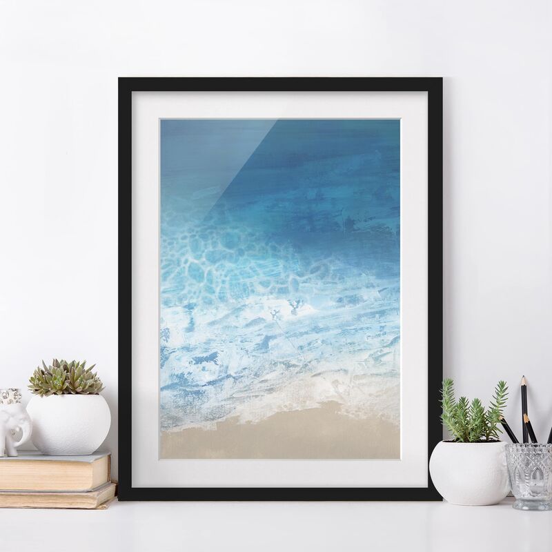 

Póster enmarcado - Maree Dal Colore Che Dimensión LxA: 100cm x 70cm, Marco: Negro