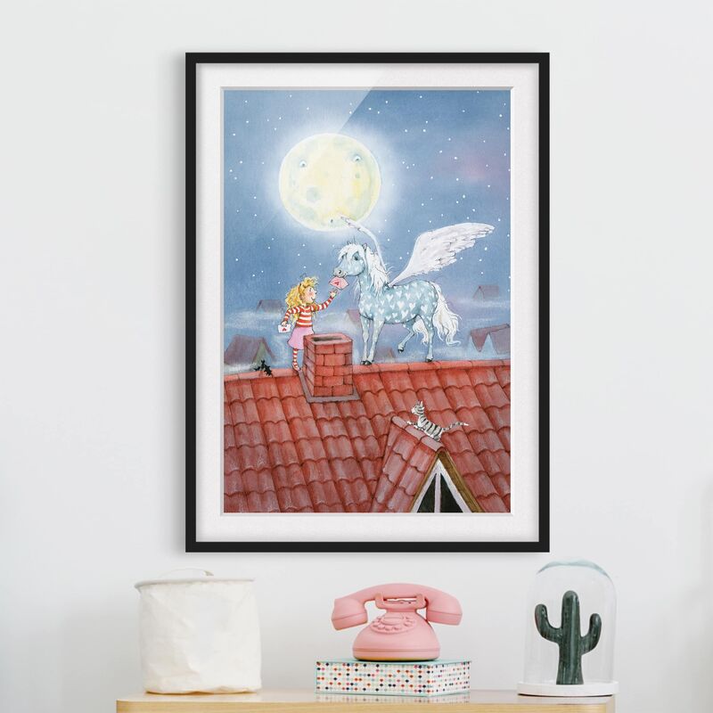 

Póster enmarcado - Marie'S Magic Pony Dimensión LxA: 55cm x 40cm, Marco: Negro