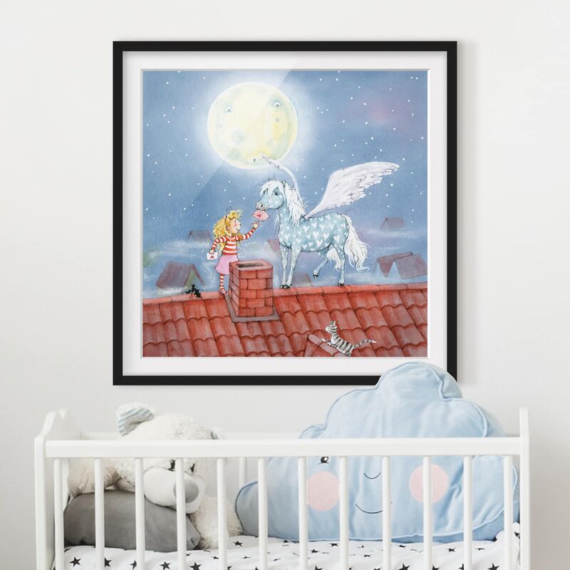 

Póster enmarcado - Marie'S Magic Pony Dimensión LxA: 30cm x 30cm, Marco: Negro
