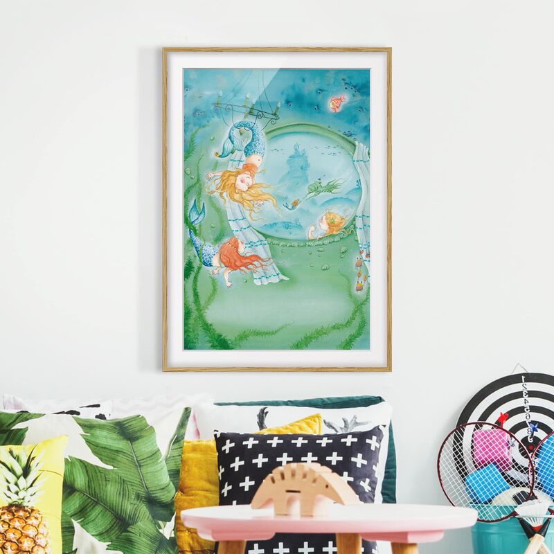 

Póster enmarcado - Matilda Is An Acrobat Dimensión LxA: 55cm x 40cm, Marco: Roble