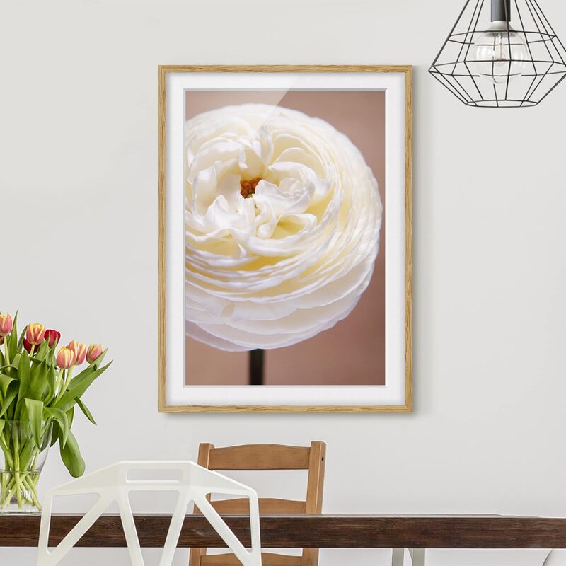 

Póster enmarcado - Mica Greetings Dimensión LxA: 100cm x 70cm, Marco: Roble