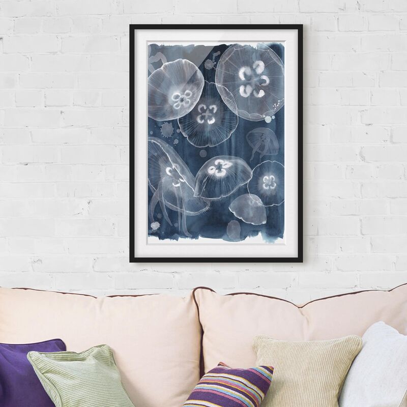 

Póster enmarcado - Mondmedusen Ii Dimensión LxA: 55cm x 40cm, Marco: Negro