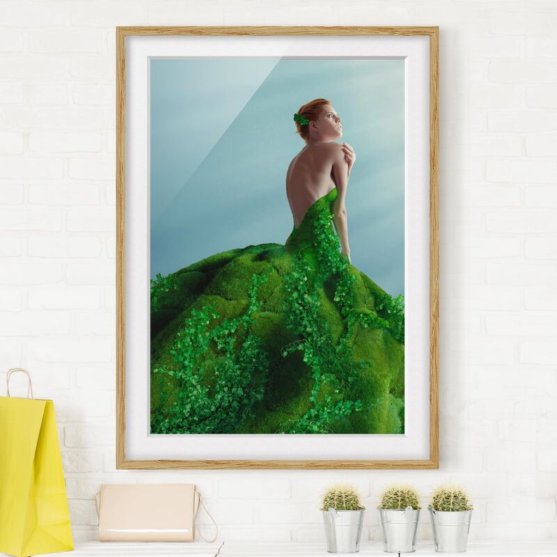 

Póster enmarcado - Mother Nature Dimensión LxA: 70cm x 50cm, Marco: Roble